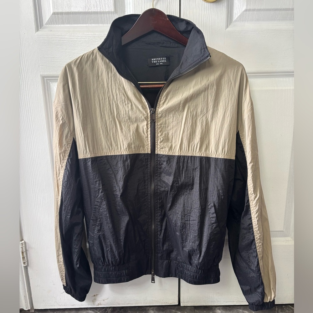 The 'Serena' full zip track jacket by Brunette the Label